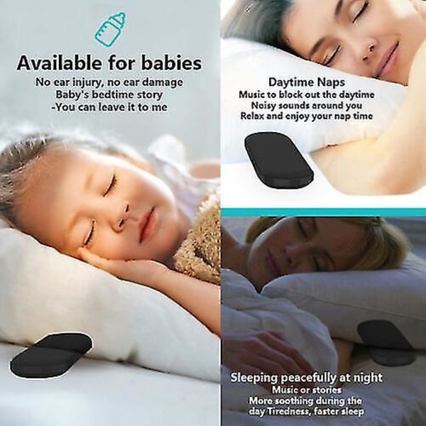 Stereo Lyd 2 Kanal Under Pude Højttaler Bluetooth Knogleledning Lydboks