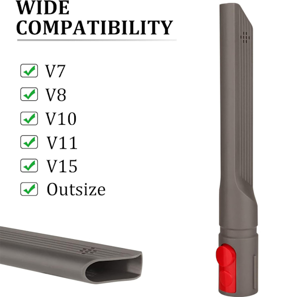 Rakotyökaluharjan lisävaruste Dyson V15 V8 V7 V10 V11 SV10 SV11 SV12 SV14 pölynimurille