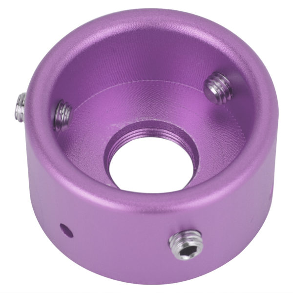 HH-ALM01 Stor aluminiumlegering larmring bilantenn sugkopp klämkantsensor lila