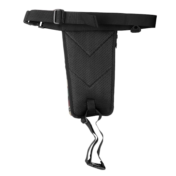 Utomhus multifunktionell ben midjeväska lår drop pouch fiskespö väskor (kamouflage)