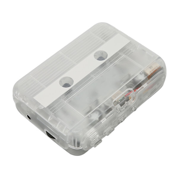 Kassette til MP3 Converter Multifunktion Auto Reverse Transparent Retro bærbar båndafspiller til bærbar pc