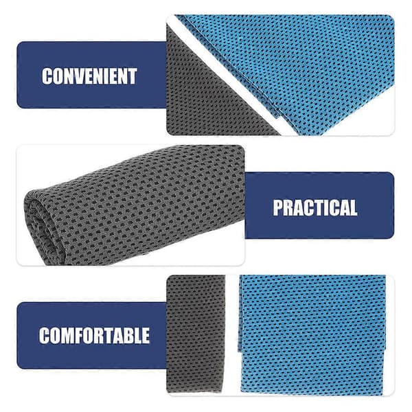 Sport Cooling Towels Quick Dry Towel for Sweat Absorption 4-pack