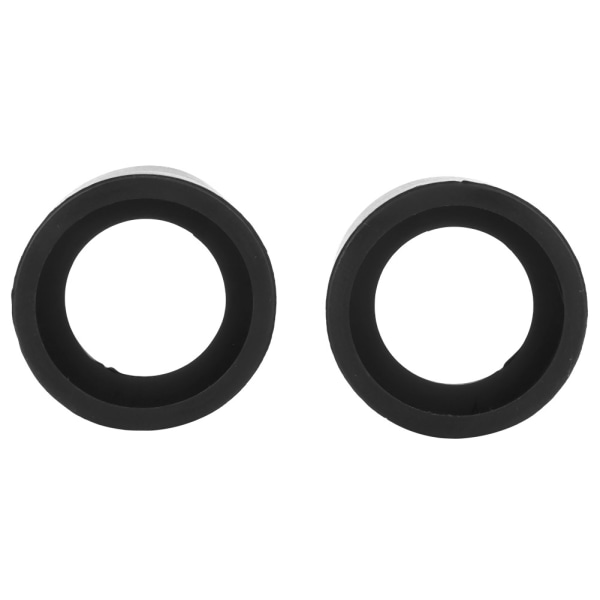2 stk 36 mm diameter gummi okulardeksel tilbehørsbeskyttelse for stereomikroskop (flat vinkel)