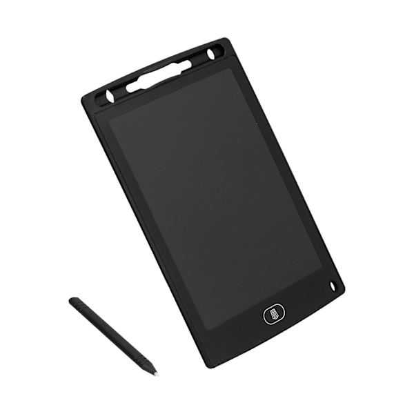 Skrivplatta 8,5 tum helskärm bärbar LCD digital skrivtavla med penna för att rita graffiti Möte RecordBlack