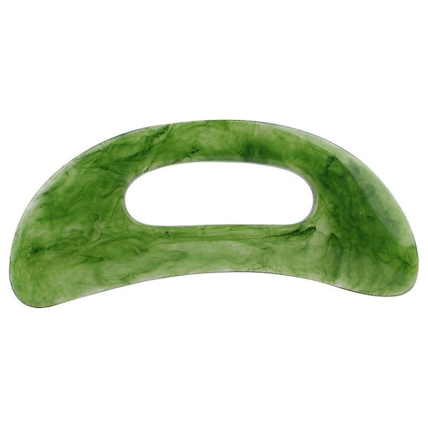 Suuri Gua Sha -lauta kehon ja kasvojen muotoiluun - Vihreä
