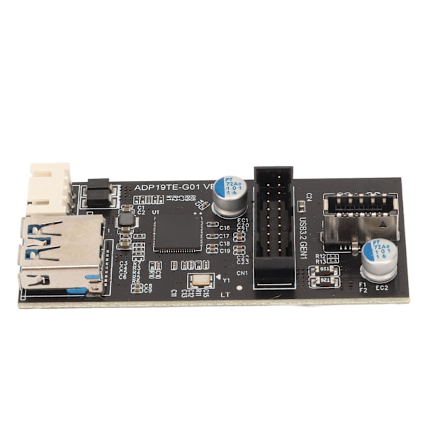 USB3.2 Gen1 - 19PIN tyyppi E -sovitinkortti 5 Gbps USB3.0 - 19PIN laajennuskortti Win 7 8 10 11 -käyttöjärjestelmälle Linuxille