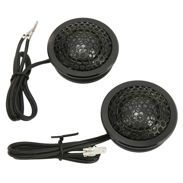 2 stk. 150W Dome Tweeter 2-vejs system Metal Aluminium Kompakt Dome Audio Tweeter Bilhøjttaler