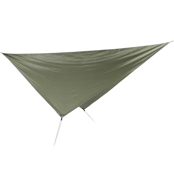 360x290cm Camping Cover Vanntett Multifunksjonell Rhombus Baldakin Strandskyggeklut Hærgrønn