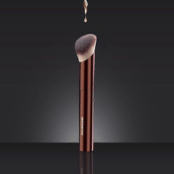 Hourglass No. 21 Ambient Soft Glow Foundation Brush, Bløde Fibre, Modedesign, Enkelt Ansigtspensel