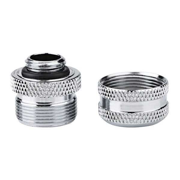 Vandkølende kompressionsfitting til stift akrylrør 10 * 14 mm (sølv)