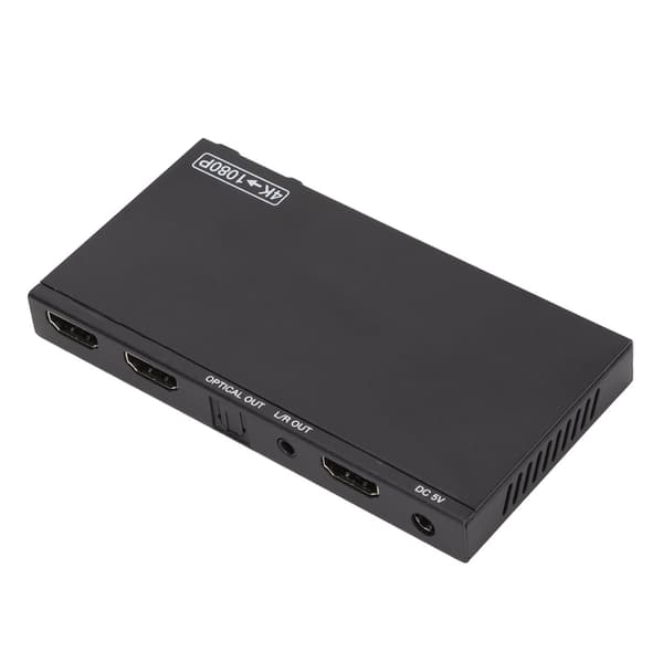 HDV‑B12SA HD Multimedia Interface Splitter 4K vid 60hz HD Multimedia Interface Video Splitter 100‑240V UK-kontakt