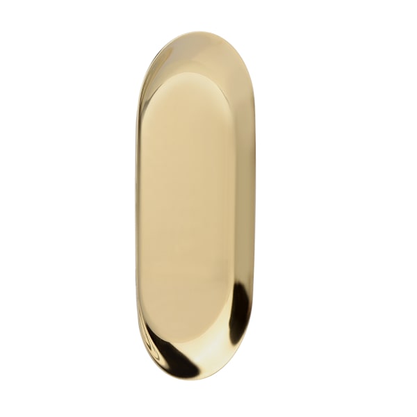 Nordic Style Rustfri Opbevaringsbakke Kosmetik Smykker kageplade til kontorborde(Golden S)