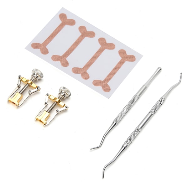 5 st Pedikyrverktygssats Set tånagel Orthotic Correction Fixer Patch Manikyrvård