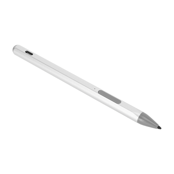 For Pro 3 Stylus 4096 Trykkfølsomhet Palm Rejection LED-indikator Aluminiumlegering Smart Pen for Tablet Skrivekontroll Sølvfarge