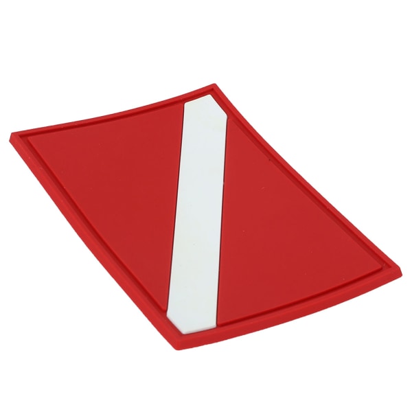 Udendørs PVC Scuba Diving Flag Patch Diver Down Rygsæk Badge Udskiftning Tilbehør