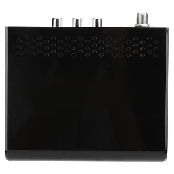 Högkvalitativ Set Top Box STB Utrustning Tillbehörsstöd för DVBs S2/S2X 100240V (svart US)