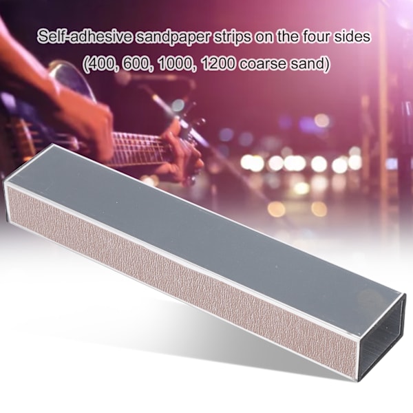 Guitar Fret Leveling Bar - Professionellt Luthier-verktyg för slipning och utjämning av greppbräda