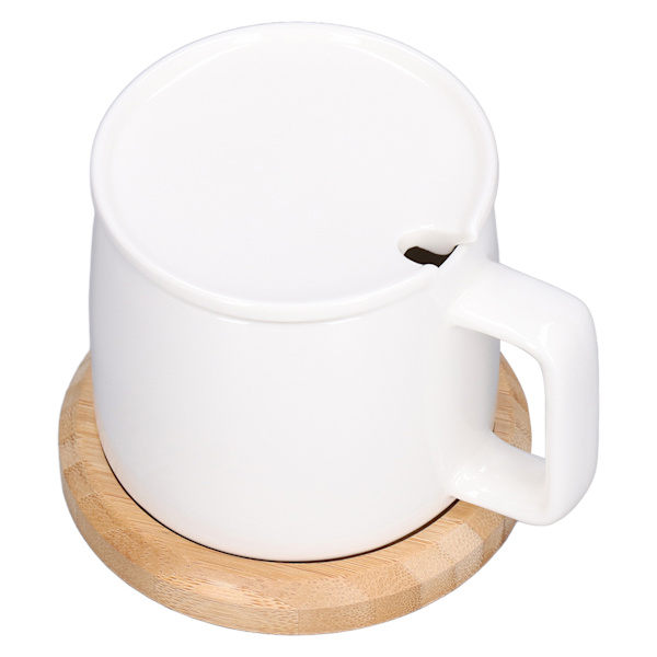 200 ml kaffekoppsvärmare 55 ℃ konstant temperatur mjölk koppvärmare USB-driven vit kopp värmebas