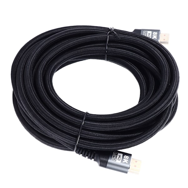 HD Multimedia Interface-kabel, forgyldt, 8K-understøttet, 48 Gbps, dynamisk HDR, VRR, QMS, HD-kabel til tv, computerskærm, type 1, 16,4 fod