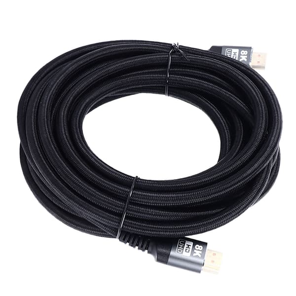 HD Multimedia Interface-kabel Guldpläterad 8K-stödd 48 Gbps Dynamisk HDR VRR QMS HD-kabel för TV-datorskärm Typ 1 5 meter