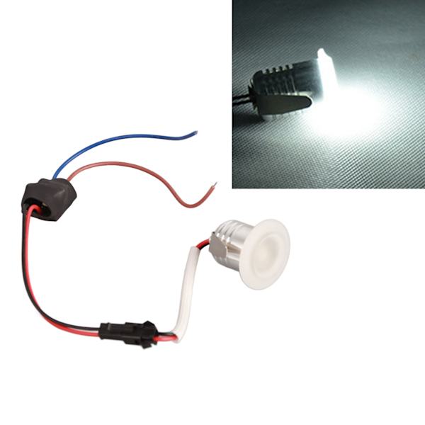Mini indbygget spotlys professionel rund form LED loftspotlys til indendørs stue spisestue AC85‑265V positivt hvidt lys 6000K