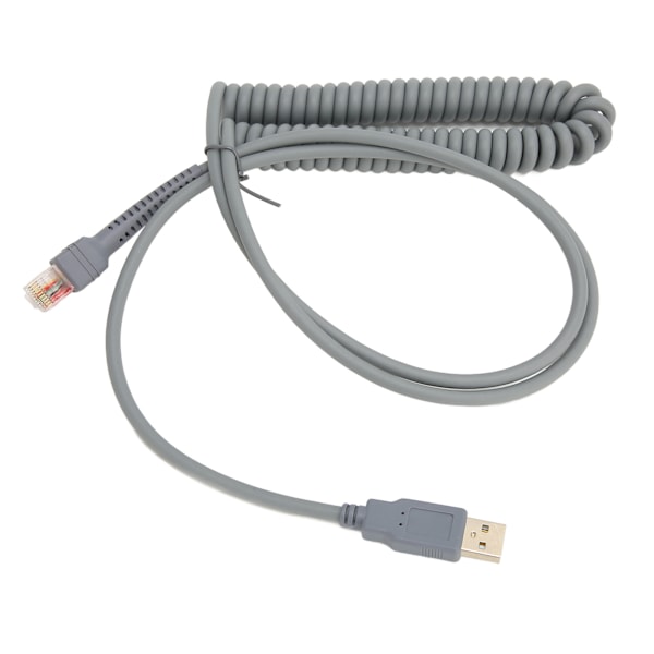 Strekkodeskannerkabel ABS 3 meter USB-skannekabel for Symbol LS2208 Ls1203 Ls4208 Ls4278 Ds6707