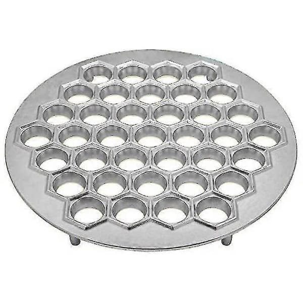 Pelmeni-form, dumplingform, 37 hull aluminiumslegering dumplingform