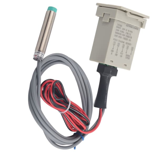 BERM Digital Elektronisk Teller for Metallobjekter Kontakt Induksjonspanel Reset JDM11‑6HAC220V