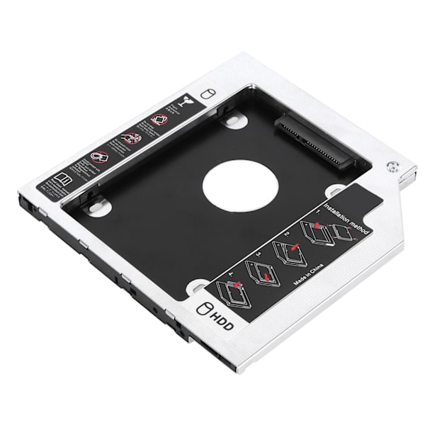 SATA3.0 HDD Caddy 9,5 mm/12,7 mm Universal anden aluminiumslegering computertilbehør til bærbar 9,5 mm