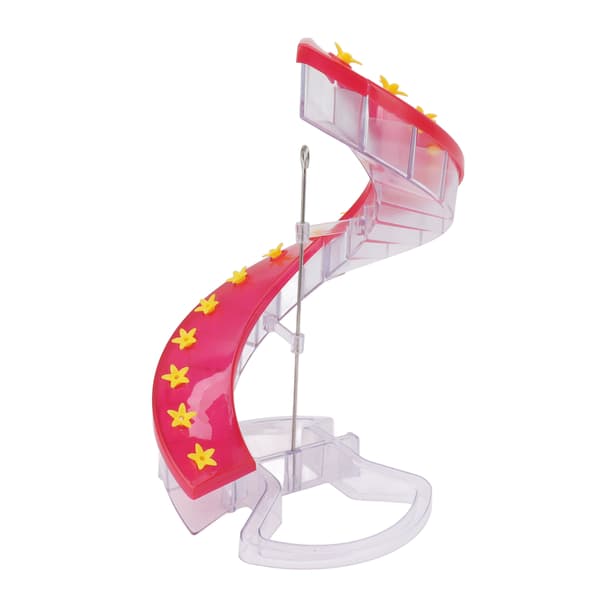 Kolibri Foderautomat Transparent Plast Nem Påfyldning Spiral Fuglefoderautomat til Have Simpel Helix
