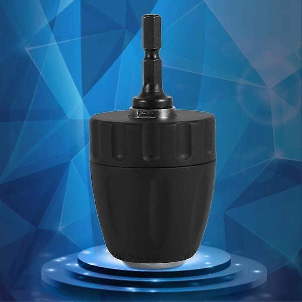 Spennpatron, 0,8-10mm 3/8\" Nøkkelfri Chuck Holder med 1/4\" Hex Socket Holder Bor Tilbehør