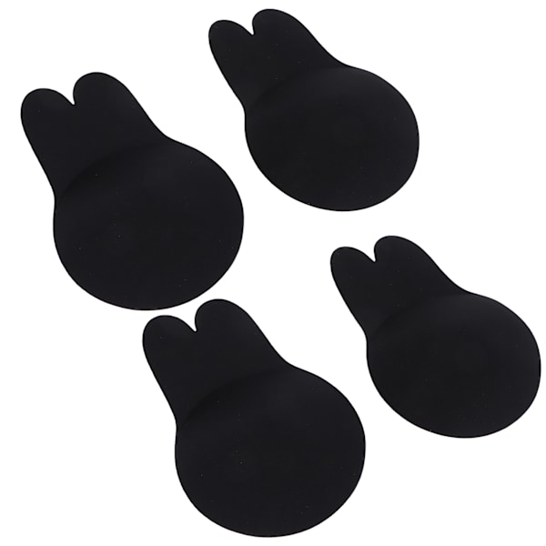 4 stk selvklebende pasties Vaskbare Gjenbrukbare Helse Trygg Praktisk selvklebende immateriell BH for dansefest PromL