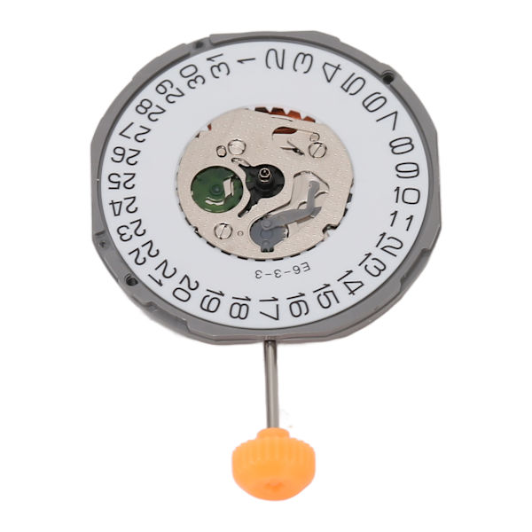 3 Pin Quartz Watch Urverk Reparationsdel för 1M12 Quartz Watch Enkel installation Watch Urverk Tillbehör Datum 3