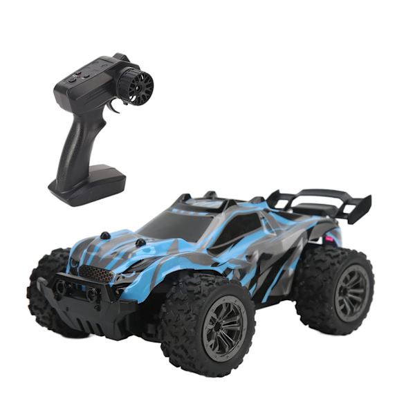 2,4 GHz fjärrkontrollbil leksak terräng 1/20 RC höghastighetsbil med ljus för över 6 barn kul