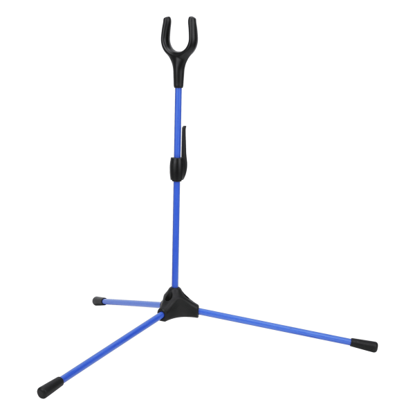 Folding Recurve Bue Stand Holder Bueskyting Rett Bue Stander for Jakt Outdoor SportsBlue