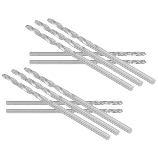 10 stk. rett skaft spiralbor Perle Punch Bor Bits Tilbehørsdeler Sett 1,9 mm