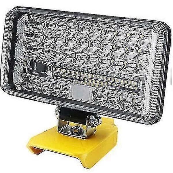 204w LED Arbejdslampe 8600 Lm Lommelygte Til Dewalt Xr 18v 20v Lithium Batteri 7 tommer