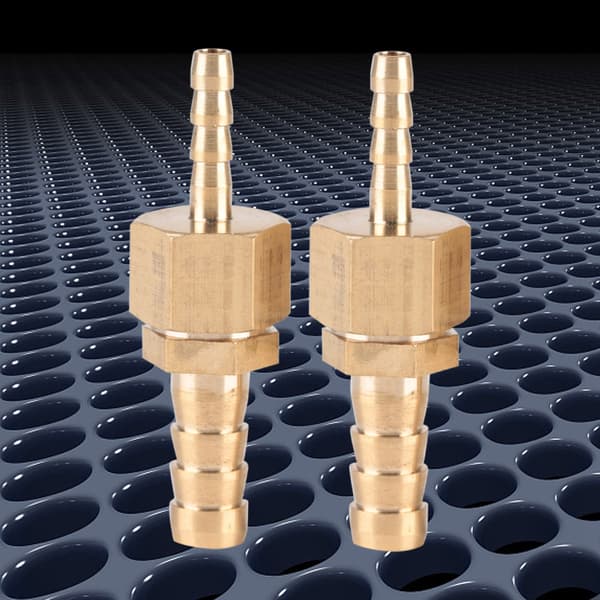 2kpl 4--10mm Messinkiliitin Letkun Vähennysnippa Redusointitulppa Liitin