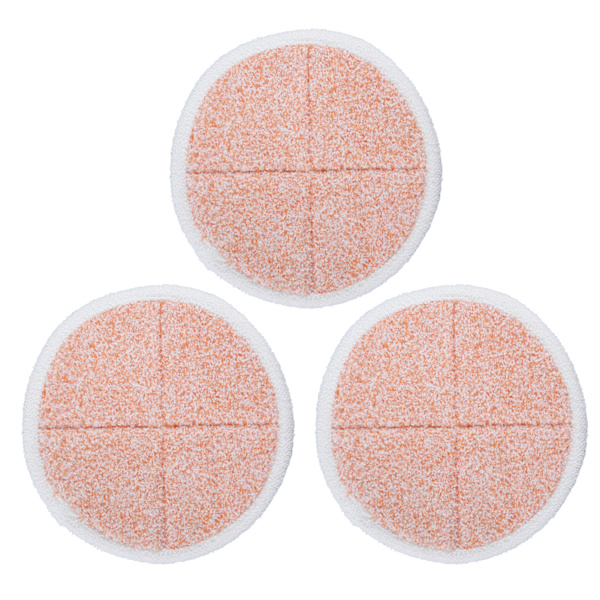 3 st mikrofibermoppkuddar för Bissell 2124/2039/2037/2039A