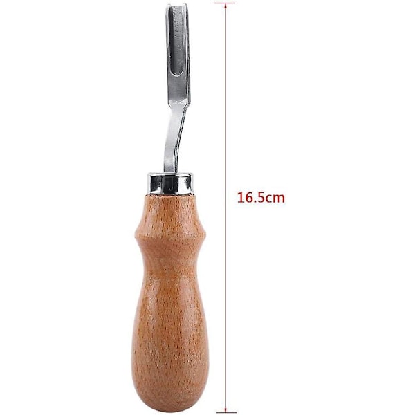 Nahkareunojen viistetyökalu, nahan reunojen viistäjä, DIY nahkatyökalut nahkatyön reunanahka