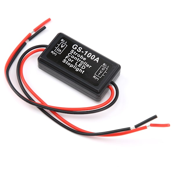 Flash Strobe Controller LED Broms Bil Tillbehör med IP65-skydd för Motorfordon