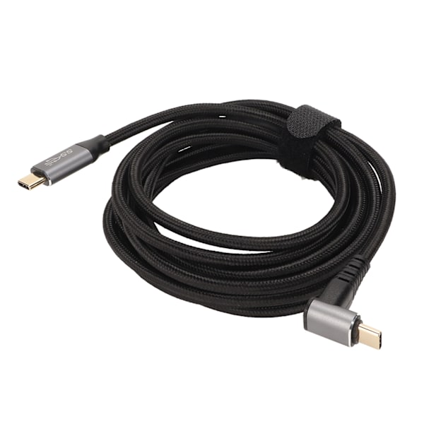 90 graders USB C-kabel 4K 60Hz stödjer PD100W Typ C 3.1 Gen2 Full Function USB C snabbladdningskabel för Steam Deck 300cm/118.1in