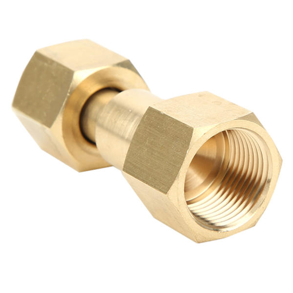 CGA-320 til CGA-580 sylinderadapter, karbondioksidtank til argonregulator