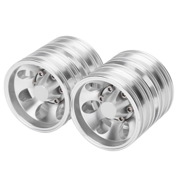 RC-släpvagnshjul fram och bak med 7 ekrar för Tamiya 1/14 dragbil
