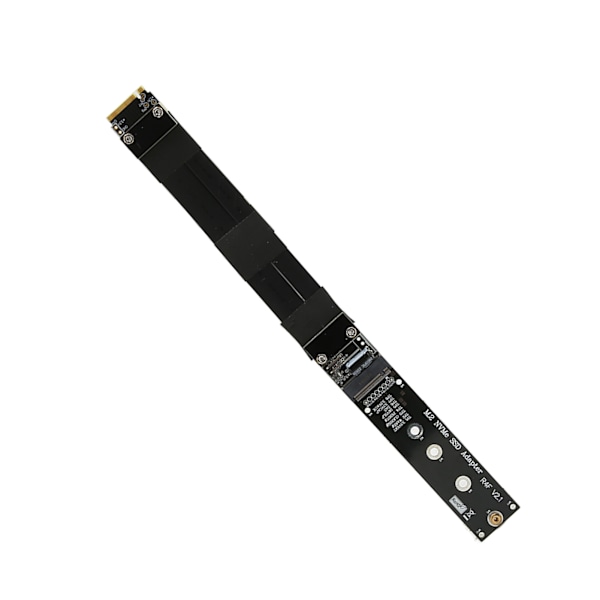 M.2 NVMe SSD -jatkokaapeli PCB R44SF M.2 - PCI E 3.0 X4 32 Gt/s M Key -jatke Winille ja Linuxille 10 cm