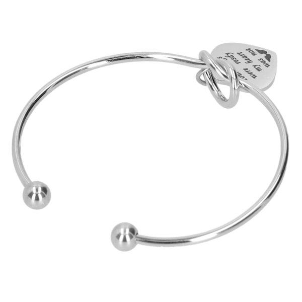 Stilfuld Mindebånd Justerbar Metal Baby Armbånd Smykke Gave Tilbehør