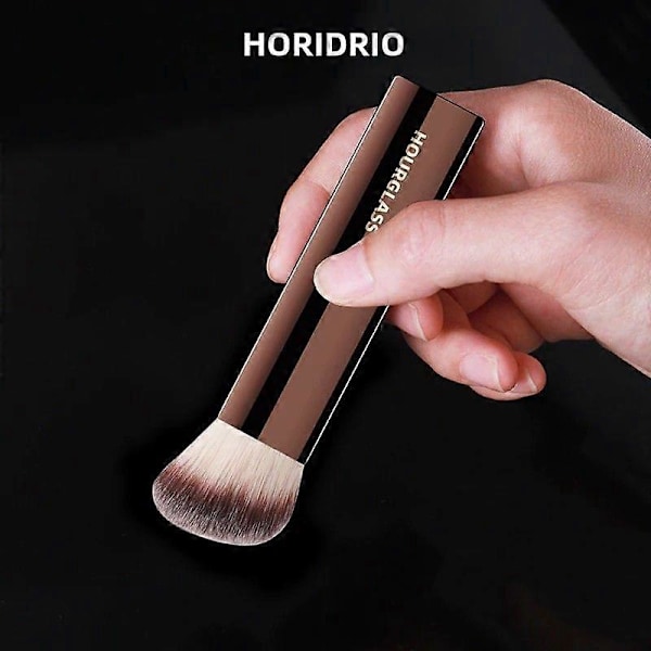 Hourglass Makeupbørste nr. 20 til Foundation Blød Uldfiber Moderigtigt Design Simpel Ansigtsbørste