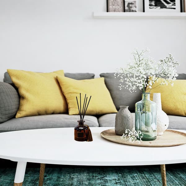 50 ml Reed Diffuser Fjerner lugt Ildfri Diffuser Olie Naturlig Diffuser til kontoret