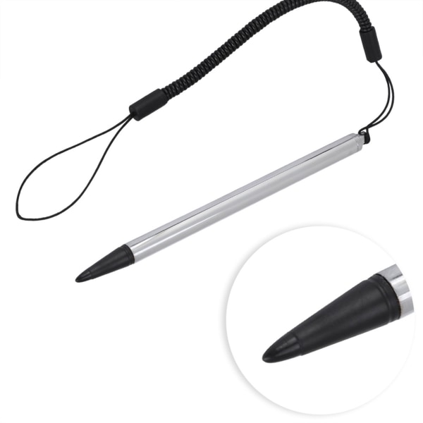 Kosketusnäytön maalauskynä, resistiivinen kynä jousiköydellä POS PDA -navigaattorille (hopea)