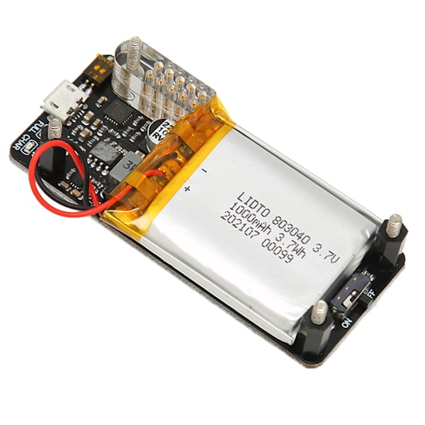 V1.2 UPS Power HAT Board 1000mAh Akku 400mA Latausvirta UPS Lite V1.2 UPS HAT Board Raspberry Pi Zerolle